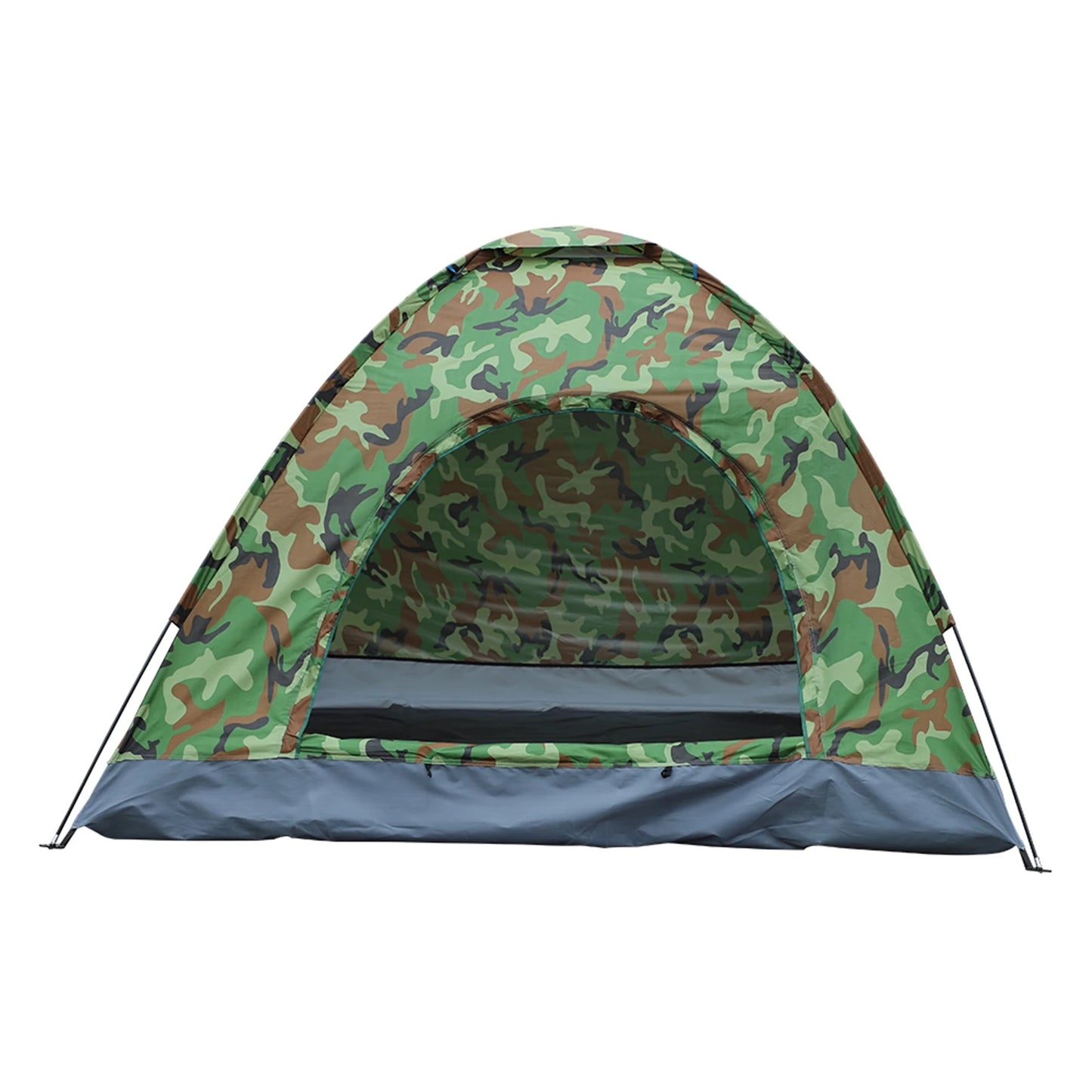 Family Camping Dome Tent Waterproof UV Proof With Fiberglass Poles