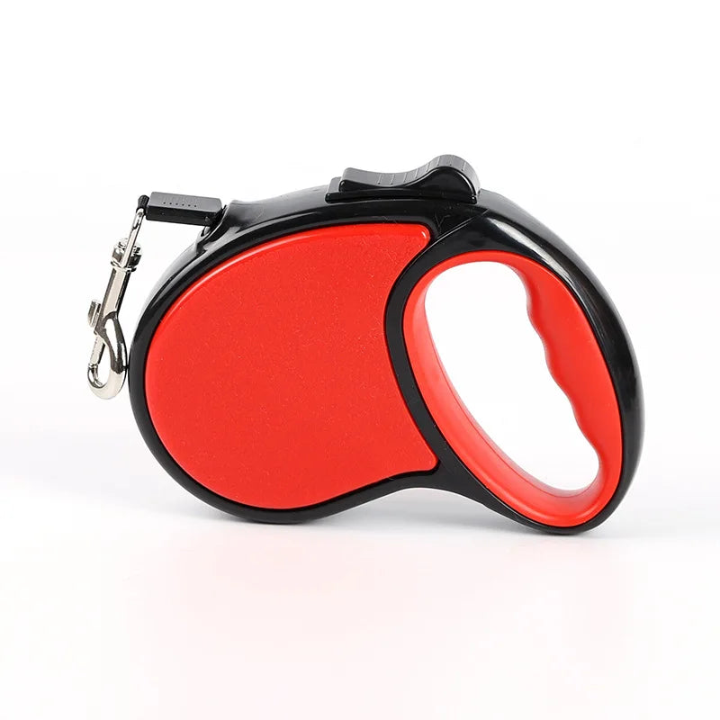 Retractable Nylon Dog Leash With Reflective Feature