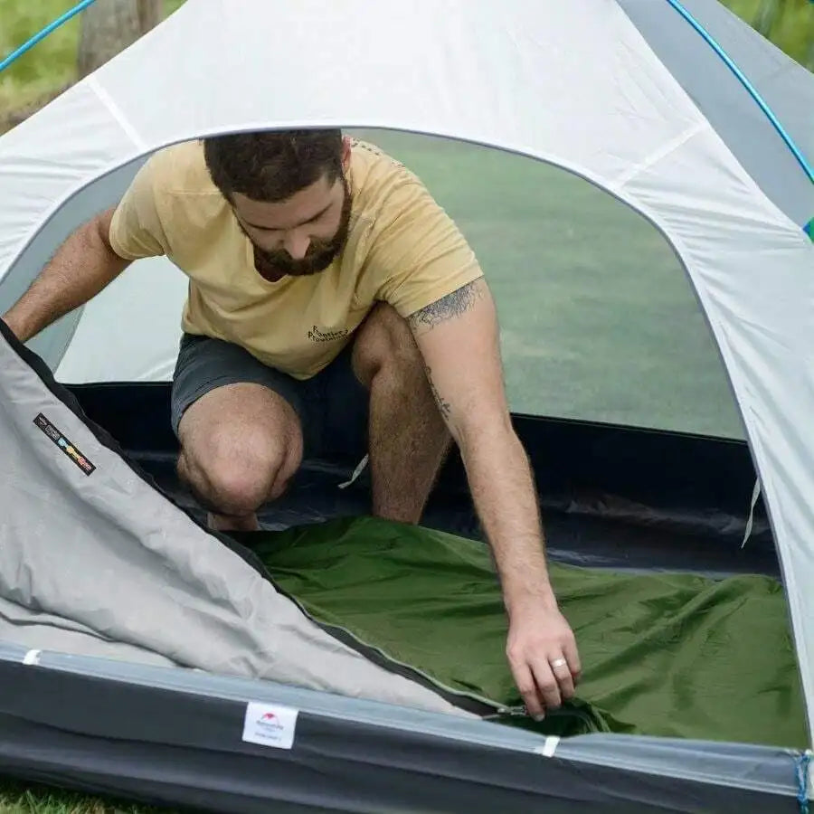 Lightweight Envelope Sleeping Bag Waterproof Ripstop Nylon For Camping