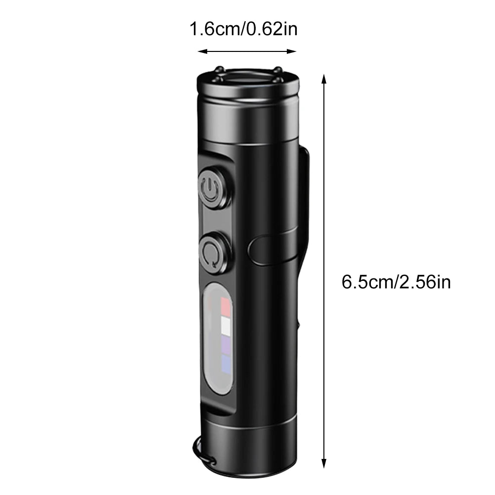 MOJOYCE Taclite Mini USB C Rechargeable UV Lamp Hat Clip