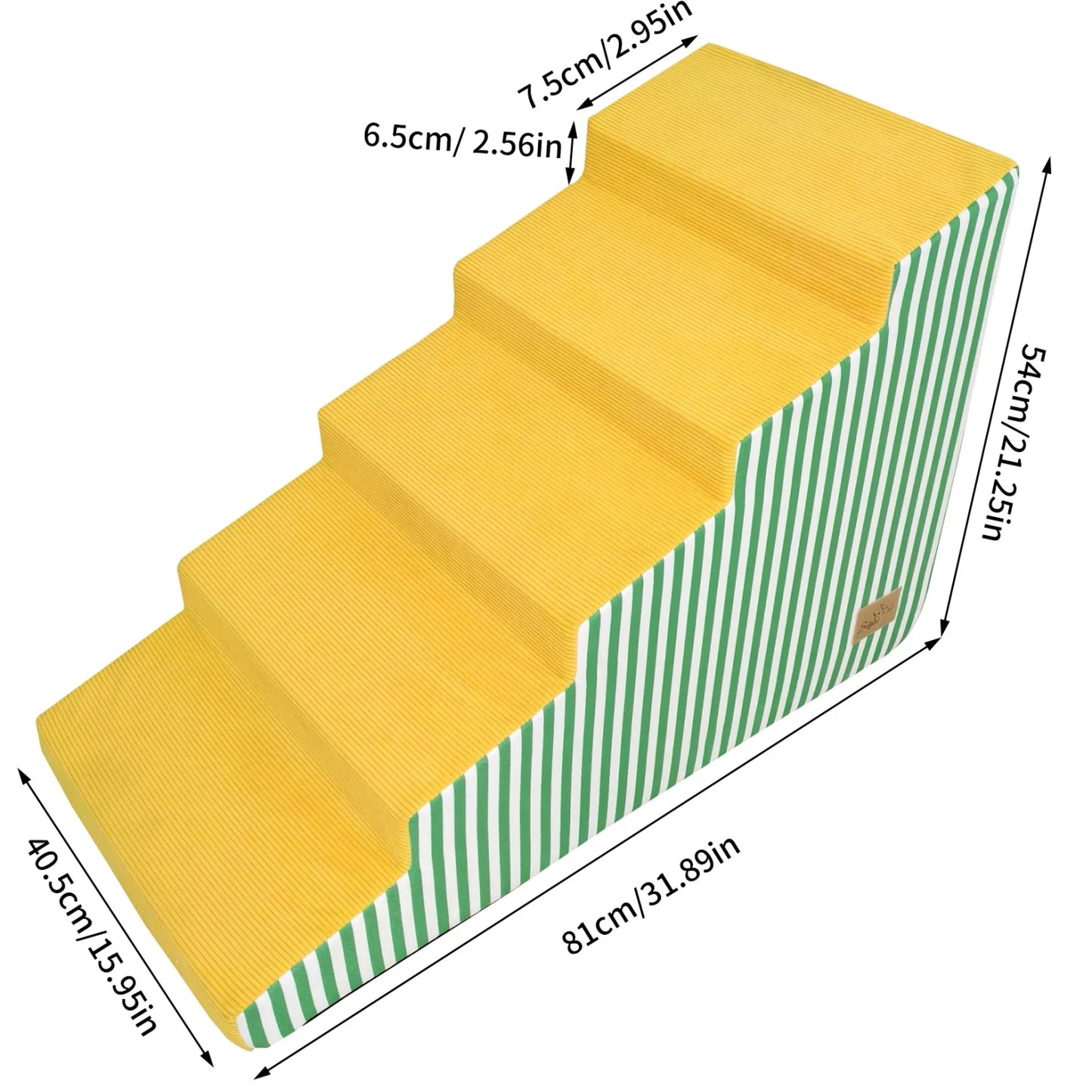 Dog Bed And Sofa Stairs With High Density Foam Ramp