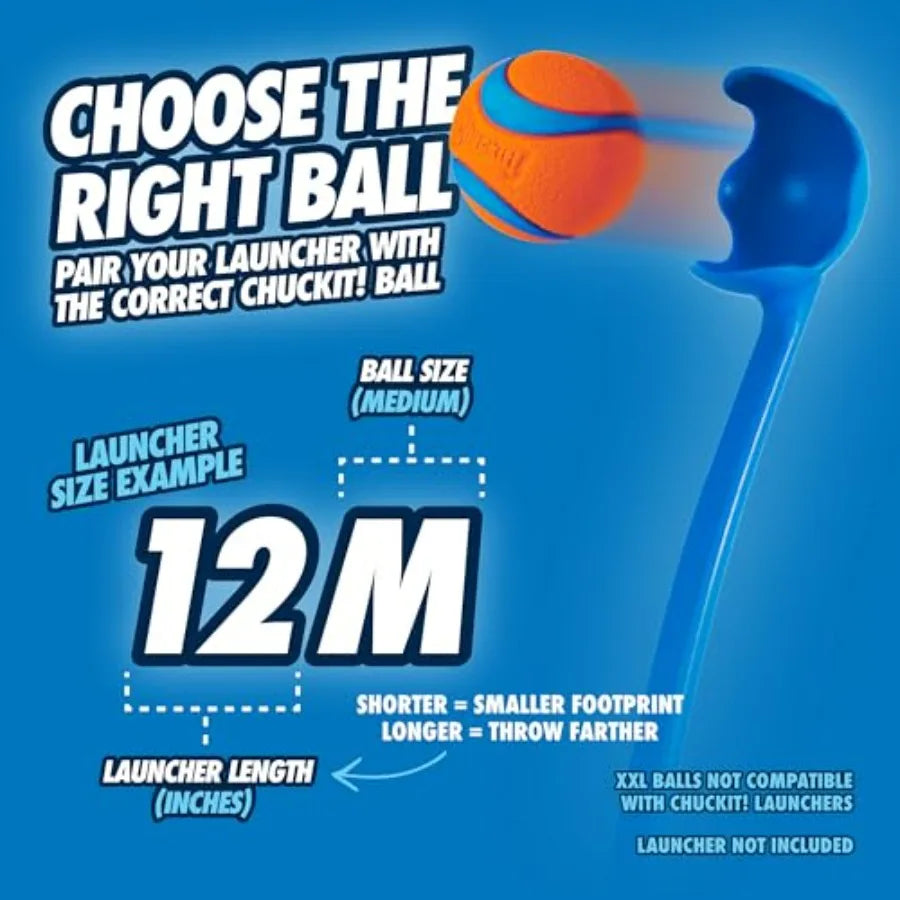 Dog Ball Launcher Plastic Pet Fetch Thrower For Dogs