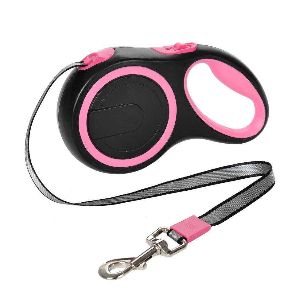 Durable Adjustable Retractable Dog Leash For Pets Everyday Use