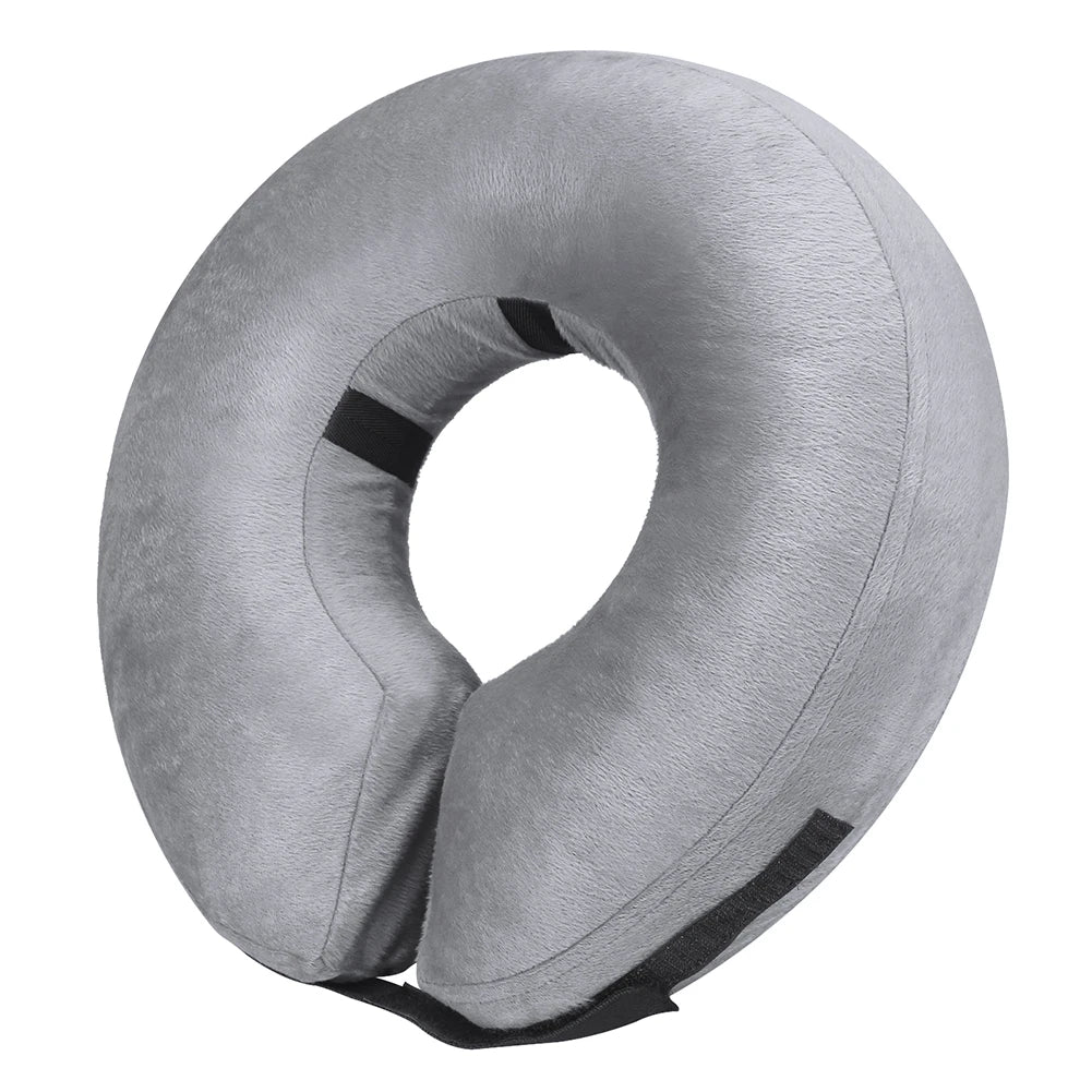 Inflatable Dog Recovery Collar Soft Protective Cone For Postoperative Care