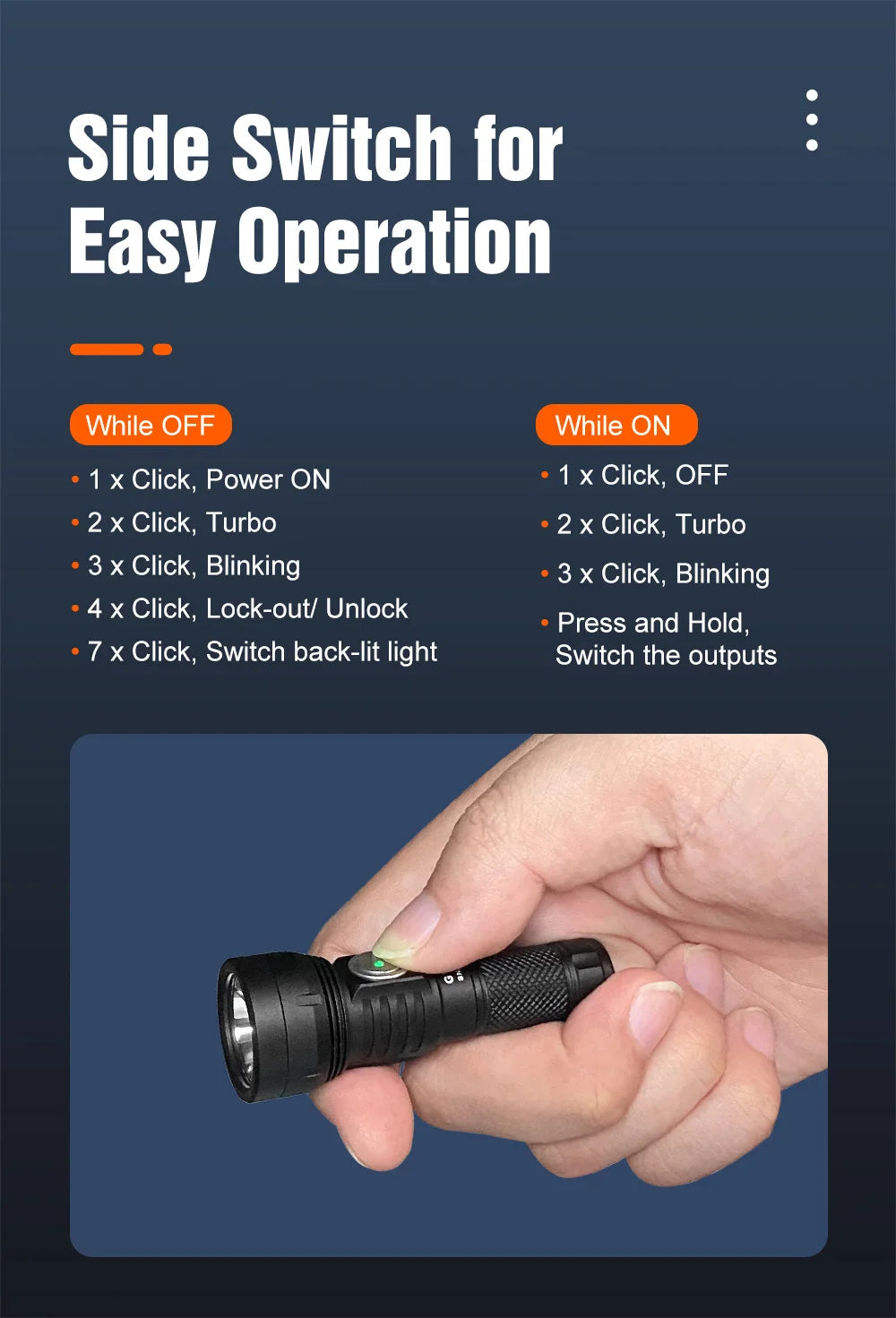 Lumintop GT Nano V3.0 USB Rechargeable Mini Outdoor Flashlight