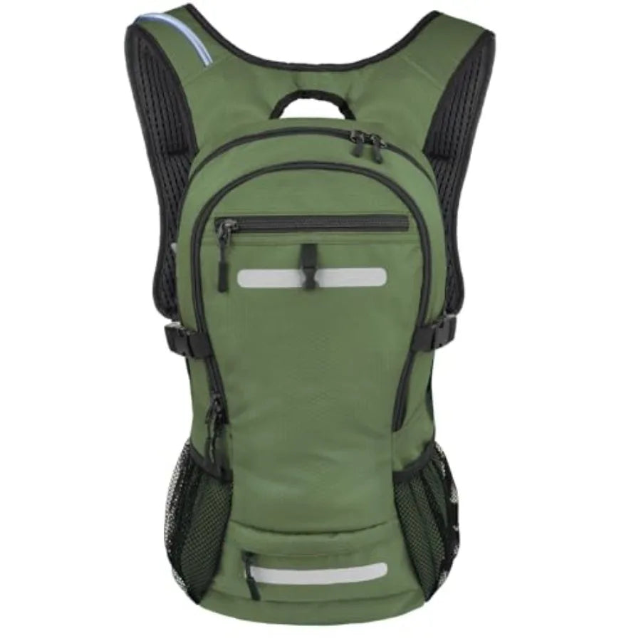 Hydration Hiking Backpack With Water Bladder And Insulated Compartment