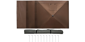 SucceBuy Pop Up Camping Gazebo Canopy Shelter
