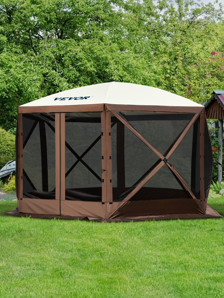 SucceBuy Pop Up Camping Gazebo Canopy Shelter