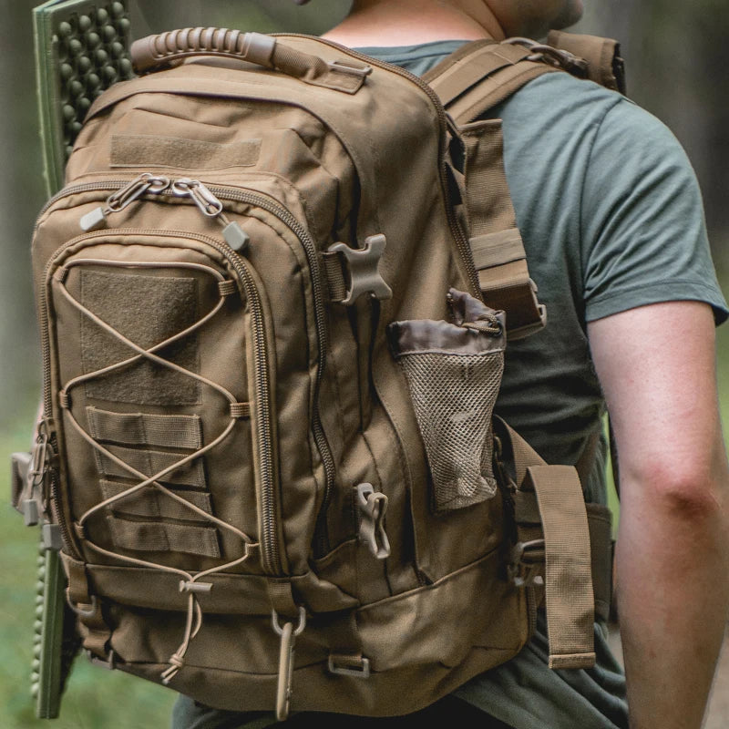 LQARMY Tactical Backpack for Outdoor Hiking and Travel