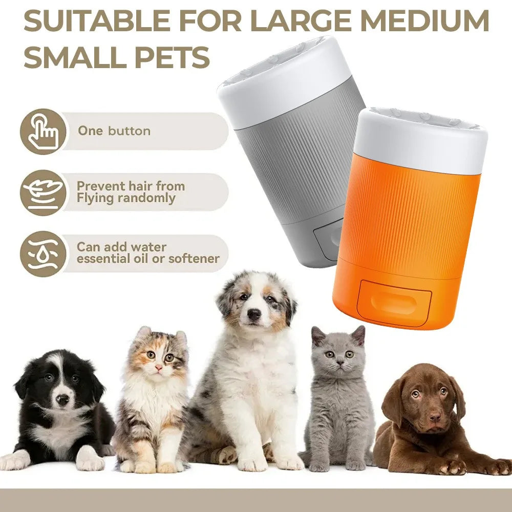 Portable Silicone Brush Dog Paw Washing Cup