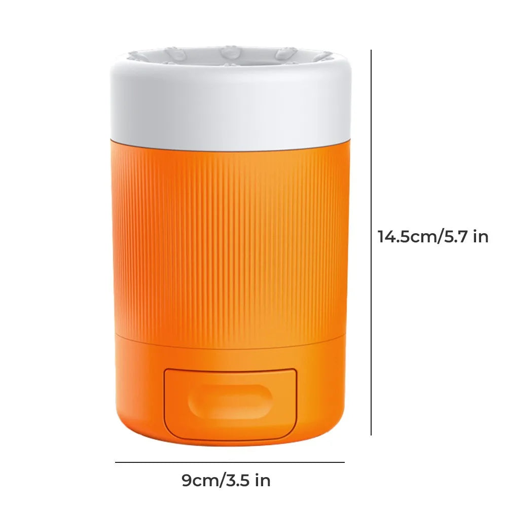 Portable Silicone Brush Dog Paw Washing Cup