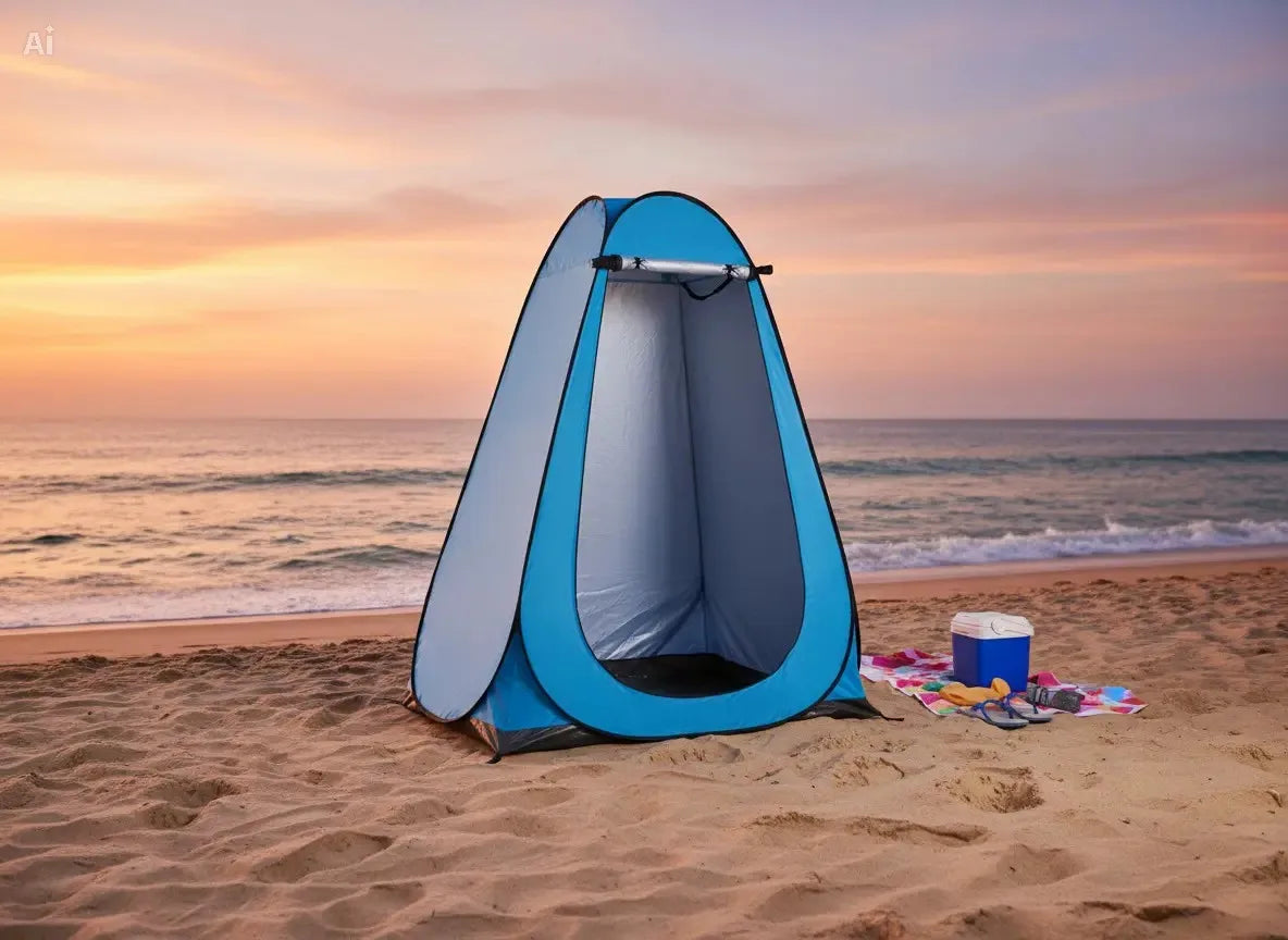 Portable Pop Up Privacy Shower Tent For Outdoor Use