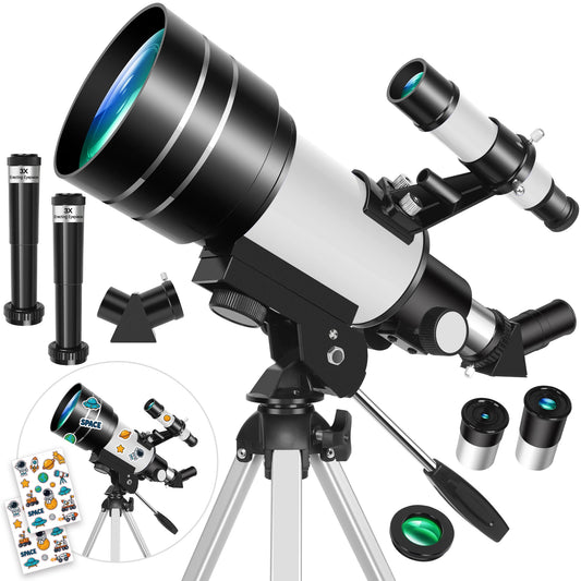 Portable Astronomical Telescope For Beginners Camping Outdoor Observation Gift