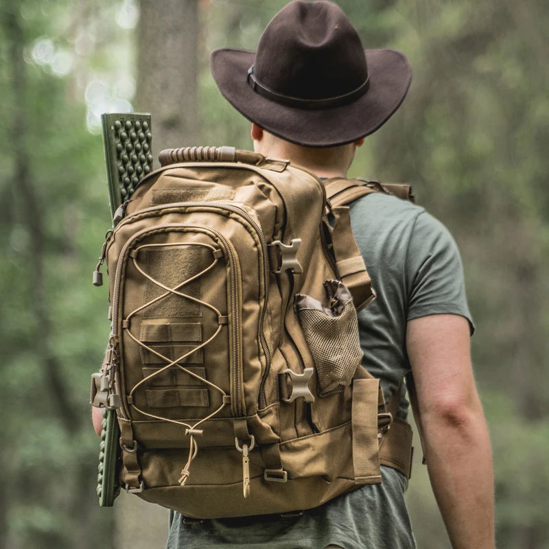 LQARMY Tactical Backpack for Outdoor Hiking and Travel