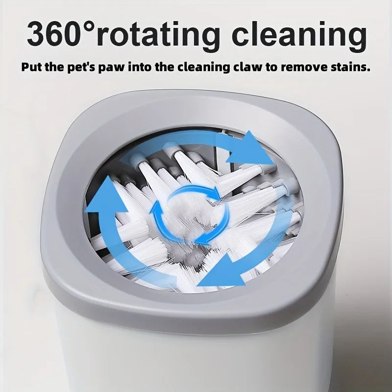 Portable Silicone Brush Dog Paw Washing Cup
