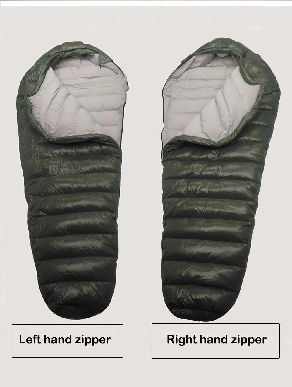 Kamperbox Down Sleeping Bag For Cold Winter Outdoor Camping Gear