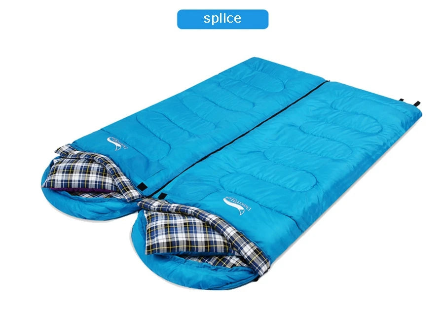 Desert Fox Soft Flannel Sleeping Bag Pillow Warm Winter Camping