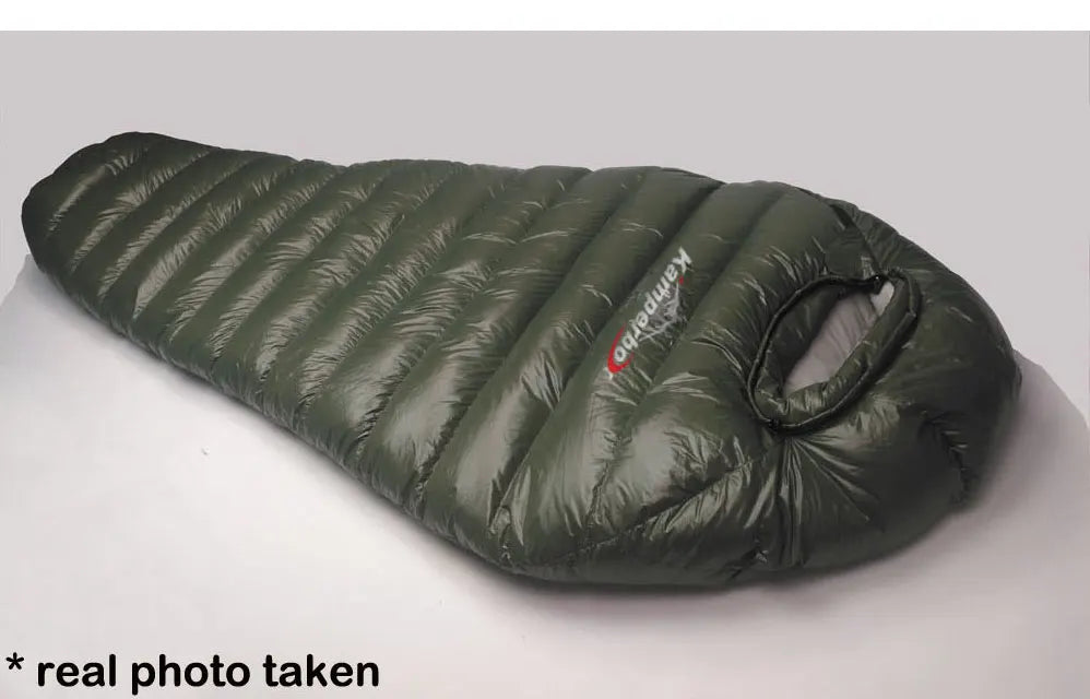 Kamperbox Down Sleeping Bag For Cold Winter Outdoor Camping Gear