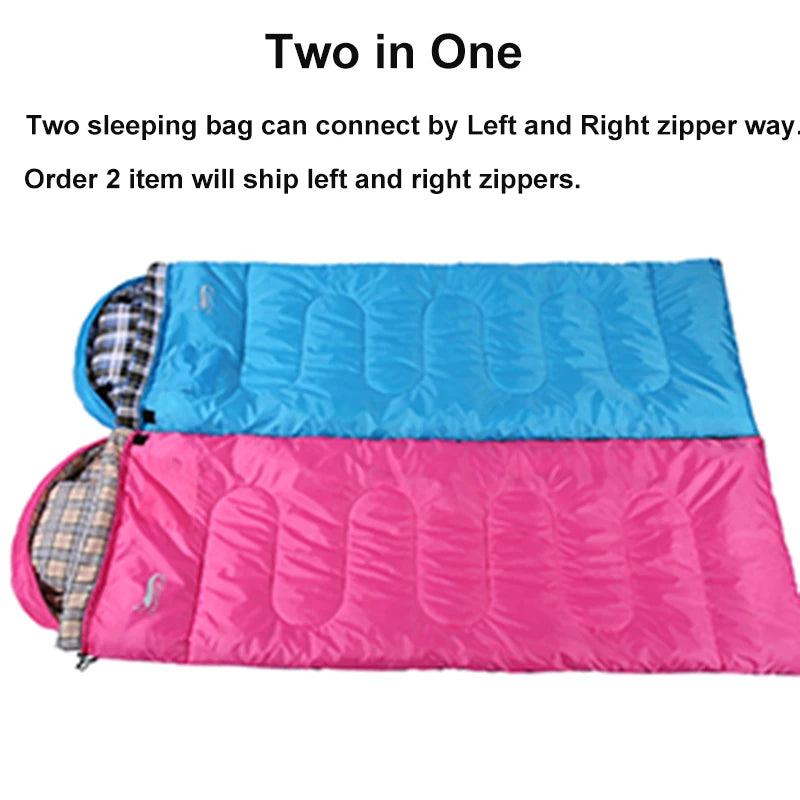 Desert Fox Soft Flannel Sleeping Bag Pillow Warm Winter Camping