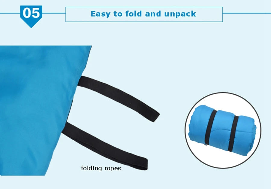Desert Fox Soft Flannel Sleeping Bag Pillow Warm Winter Camping