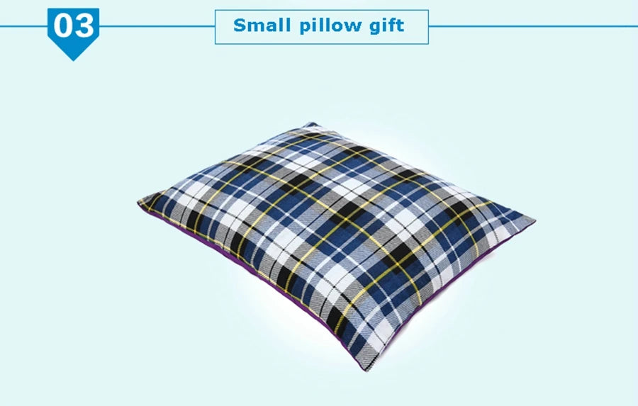 Desert Fox Soft Flannel Sleeping Bag Pillow Warm Winter Camping