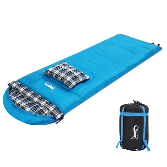 Desert Fox Soft Flannel Sleeping Bag Pillow Warm Winter Camping