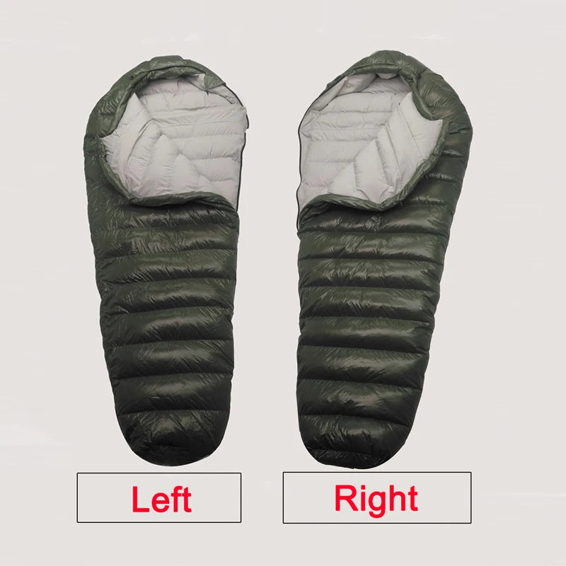Kamperbox Down Sleeping Bag For Cold Winter Outdoor Camping Gear