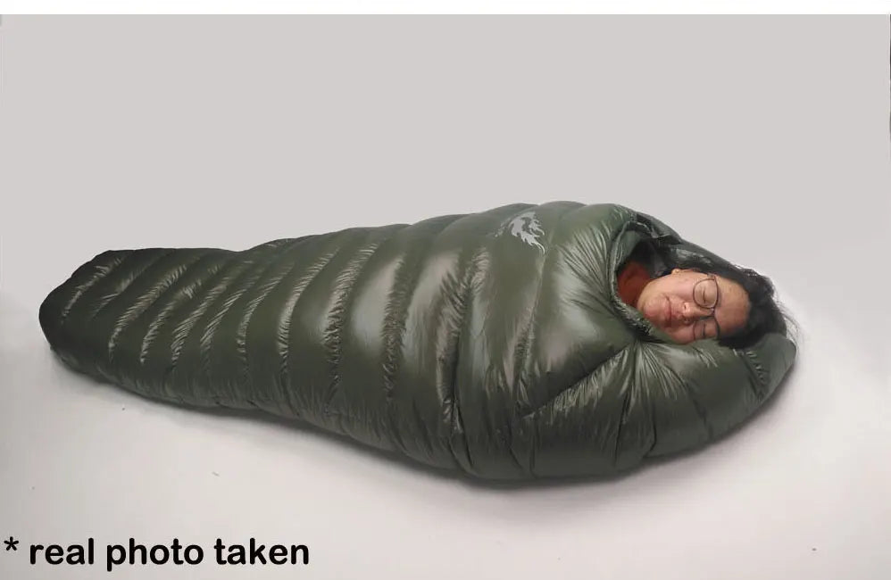 Kamperbox Down Sleeping Bag For Cold Winter Outdoor Camping Gear