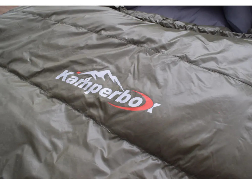 Kamperbox Down Sleeping Bag For Cold Winter Outdoor Camping Gear