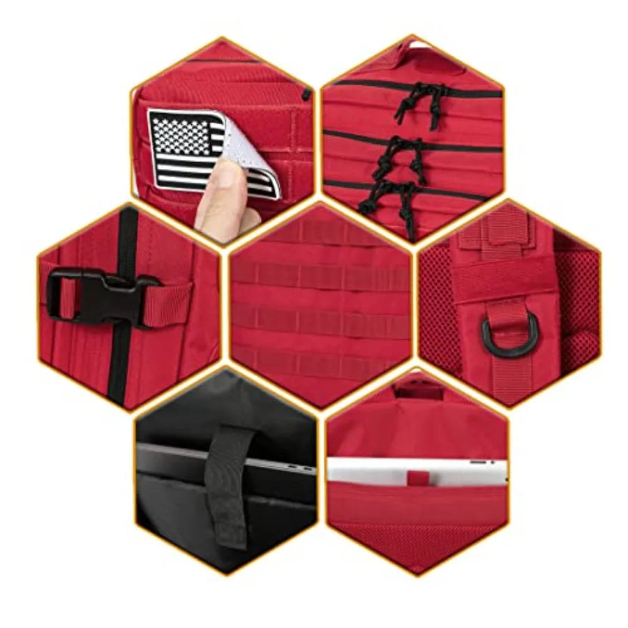 Military Tactical Backpack Molle Assault Pack For Bug Out Gear