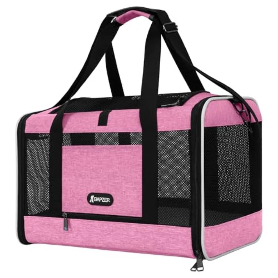 Cat Carrier Soft Travel Bag For Small Pets And Rabbits