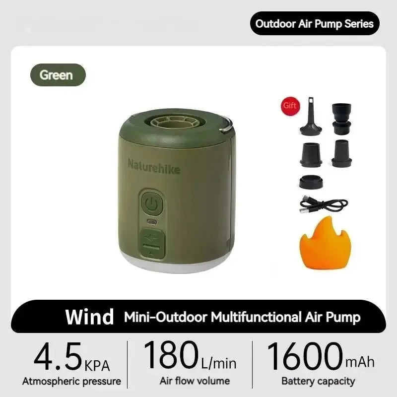 Naturehike Portable Multi Function Air Pump For Inflatable Mat
