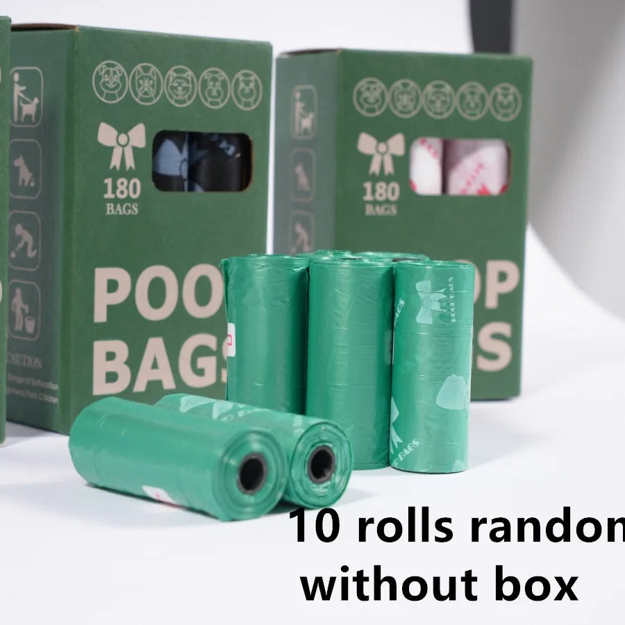 180 Count Super Thick Dog Poop Bags Leak-Proof For Pets