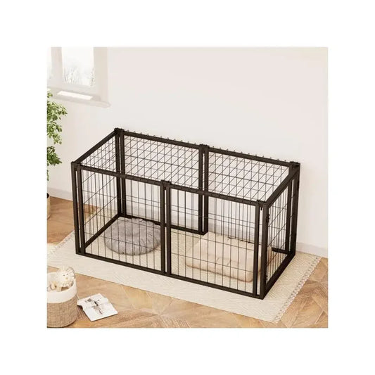 Durable Stainless Steel Dog Crate For Small And Medium Dogs - Paws and Pro's Outfitters