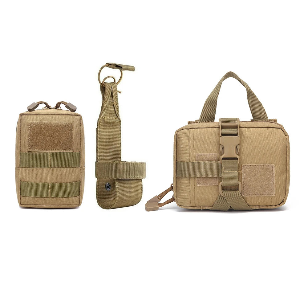 PETRAVEL CN Dog Tactical Bags Set Molle Pouches for Harness Training