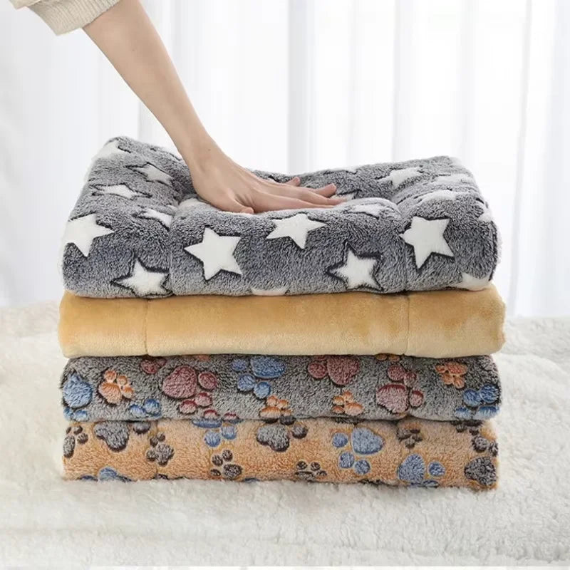 Thickened Flannel Cat And Dog Sleeping Mat