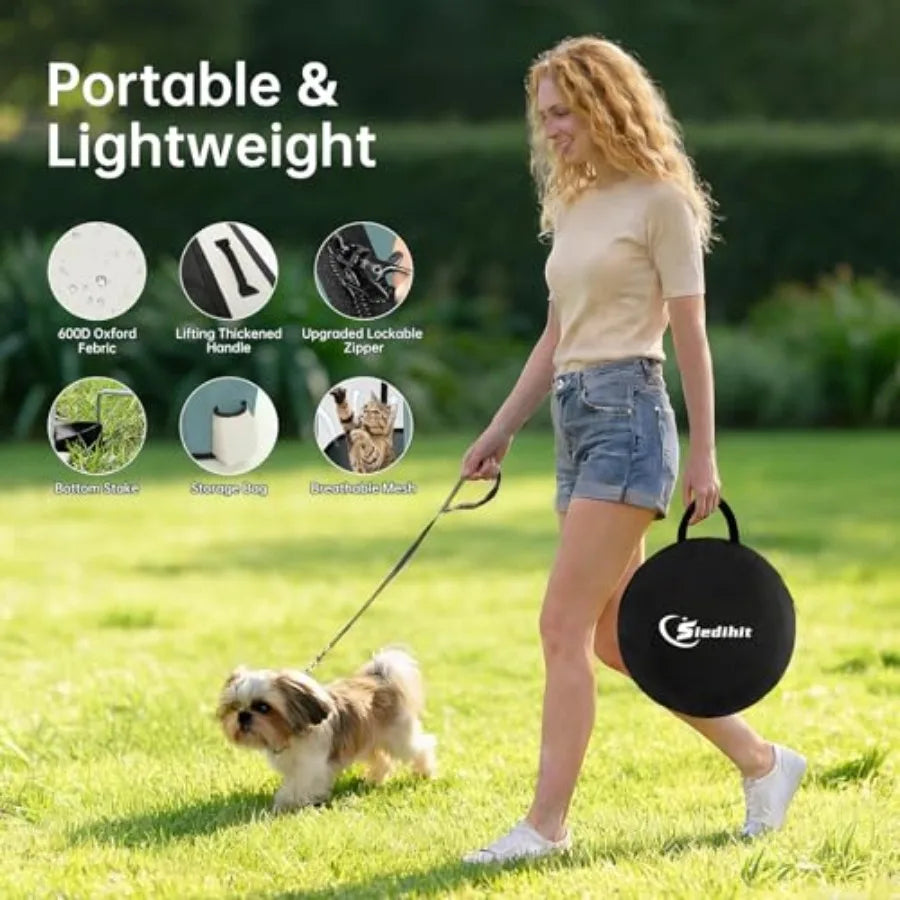 Foldable Pet Playpen Kennel for Dogs Cats Rabbits and More