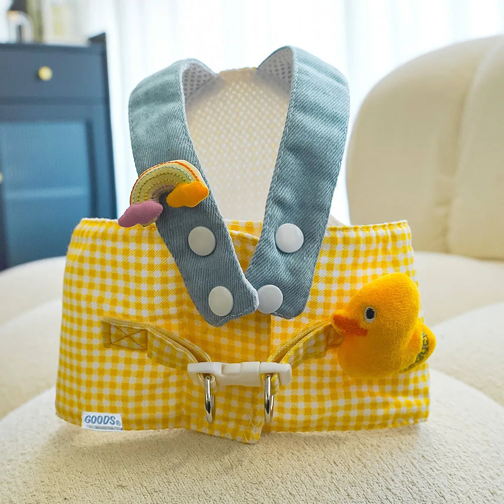 Duck Frog Spring Summer Pet Harness Set