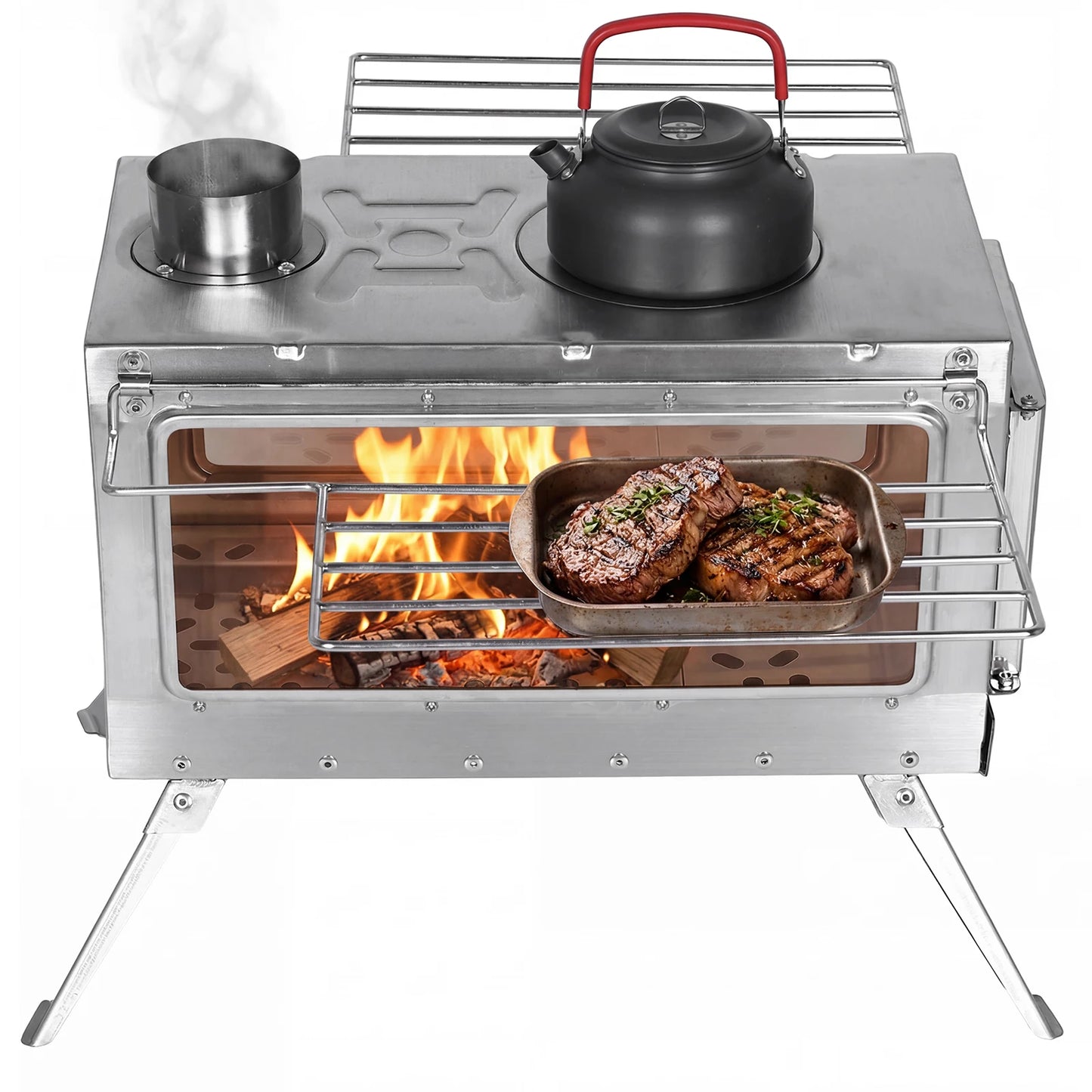 ATUOTIN Weatherproof Patio Heater With Chimney Pipe For Camping