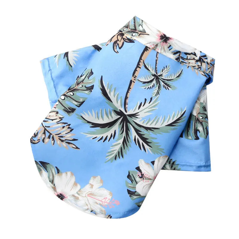 Hawaiian Style Summer Dog Shirt For Small And Medium Dogs