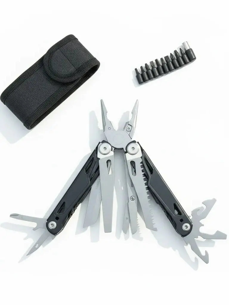 27 In 1 Multitool Pliers Stainless Steel Survival Tool