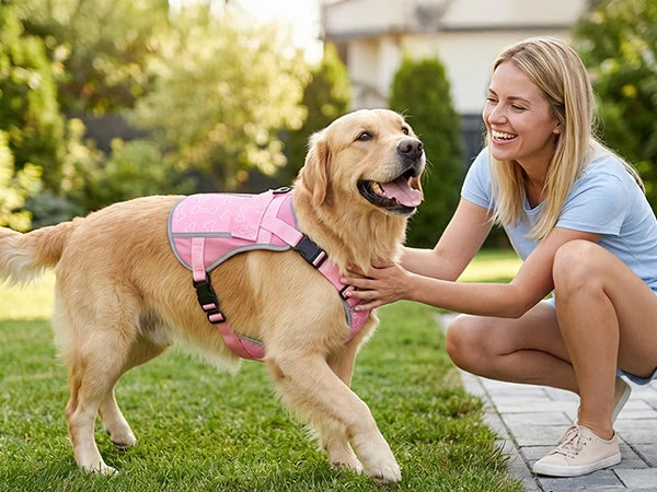 Cooling Vest For Dogs With Replaceable Cooling Packs, Lightweight