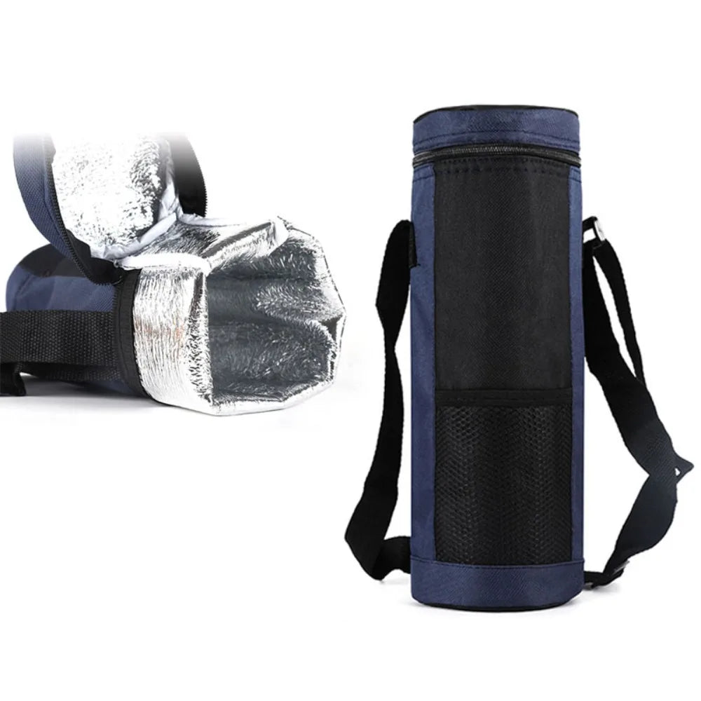 Thermal Bag Insulated Cooler For Wine Bottle Portable Picnic