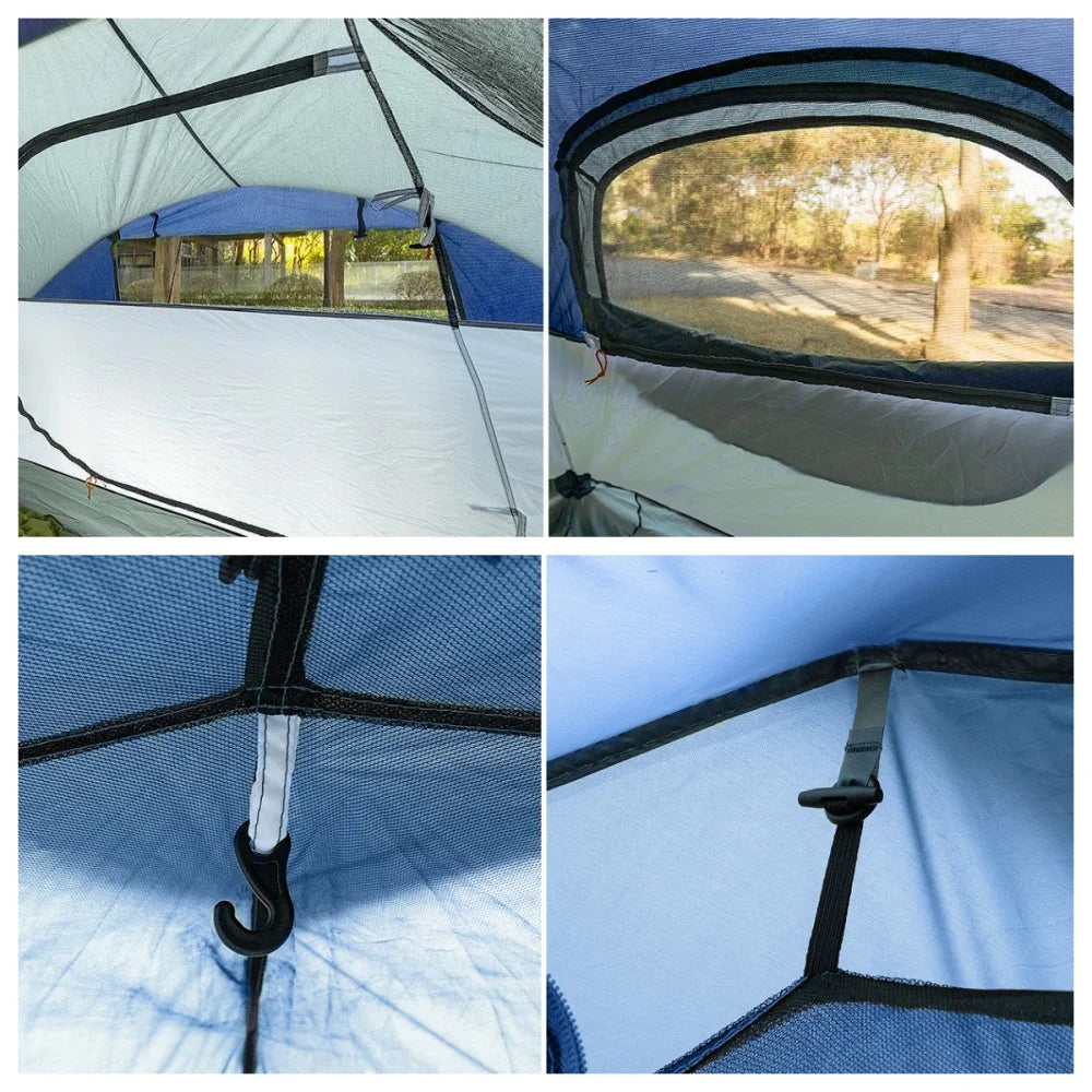 NightCat Pop Up Tent For 2 To 3 People Weatherproof
