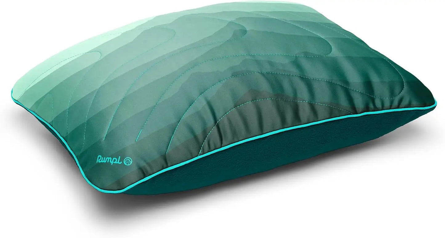The Adjustable Camp Pillow - Full Size Packable Outdoor and Travel Pillow, Two-Sided Temperature Control, 22' x 15', Fade