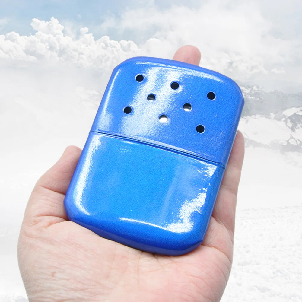 Apwikoger Refillable Catalytic Fuel Hand Warmer Portable Reusable Metal Alloy