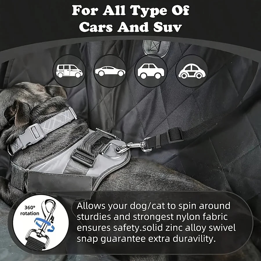 Dog Car Seat Belt for Vehicle Safety Tether for Pets