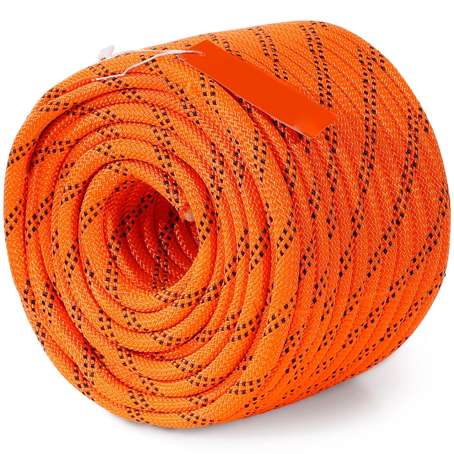 SucceBuy 120ft Dual-Weave Polyester Cord 3/8 1/2 inch 48-Strand Multi-Use Rope for Arborist Activities Adventures Versatile