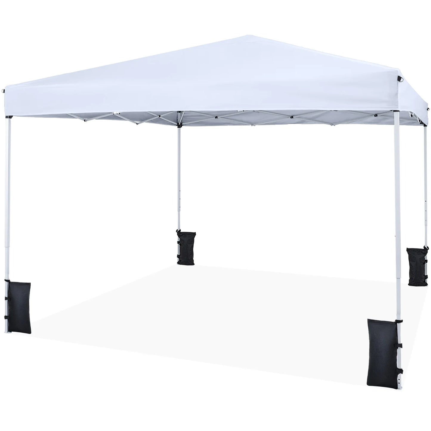 HOMASIS Pop Up Canopy Tent With Carrying Bag And Accessories