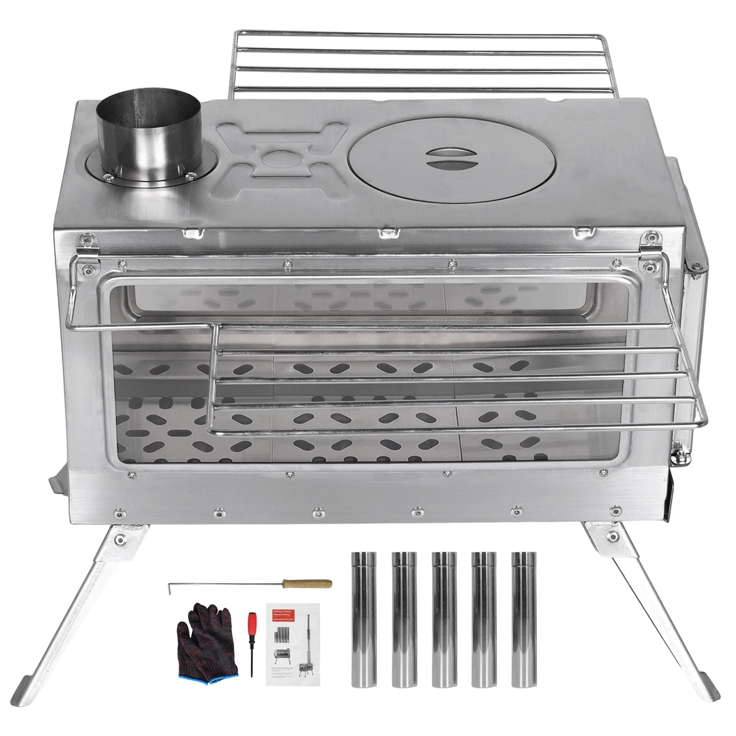 ATUOTIN Weatherproof Patio Heater With Chimney Pipe For Camping